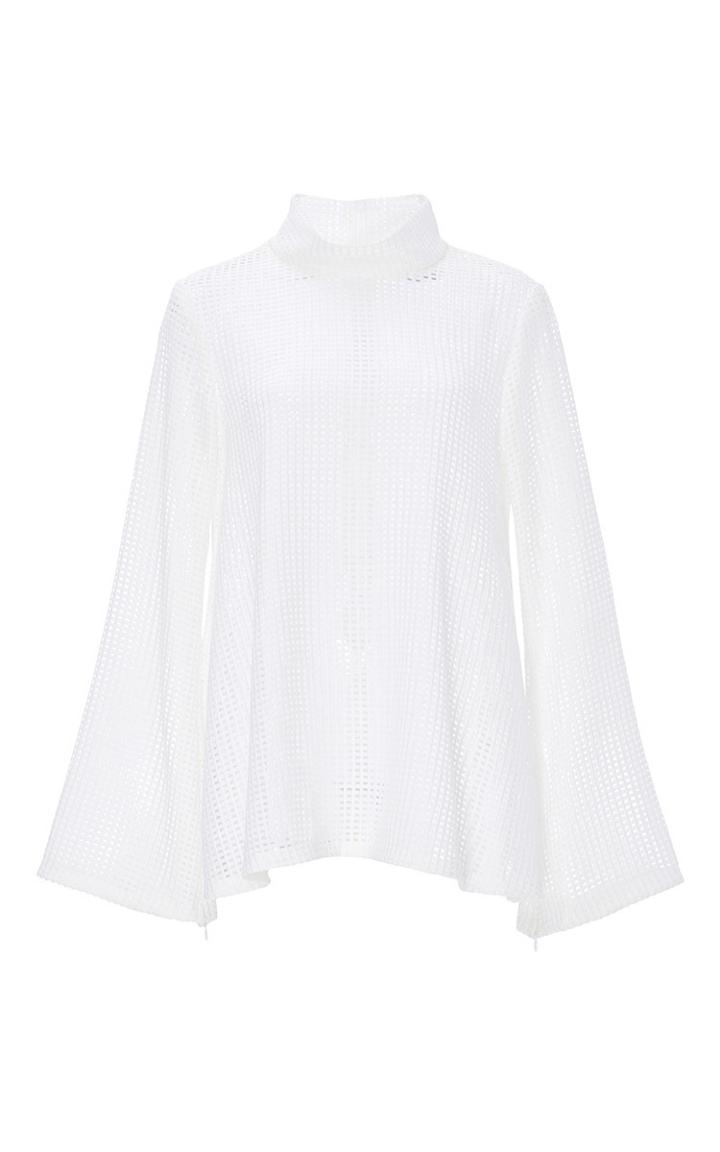 Macgraw White Lattice Steeple Top