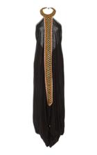 Volantis Sabas Chevron Maxi Dress