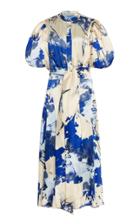 Moda Operandi Silvia Tcherassi Ophelia Puffed-silk Silk Dress