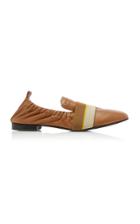 Bally Becca Strap-detailed Leather Flats
