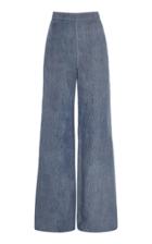 Moda Operandi Cushnie Silk Wide-leg Pants Size: 10