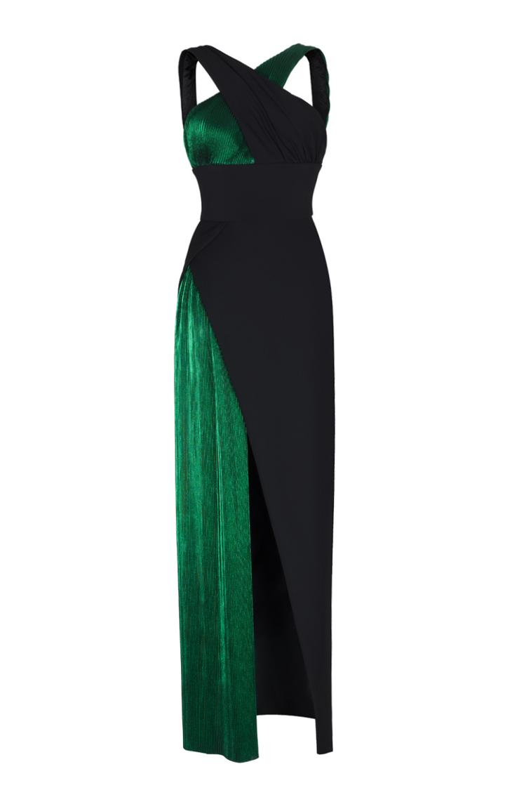 Rasario Cross Front Gown