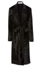 Unttld Hefner Velvet Wrap Jacket