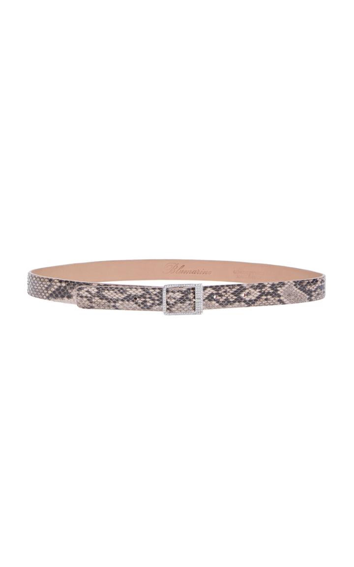 Blumarine Preg H2 Fibbia Strass Belt