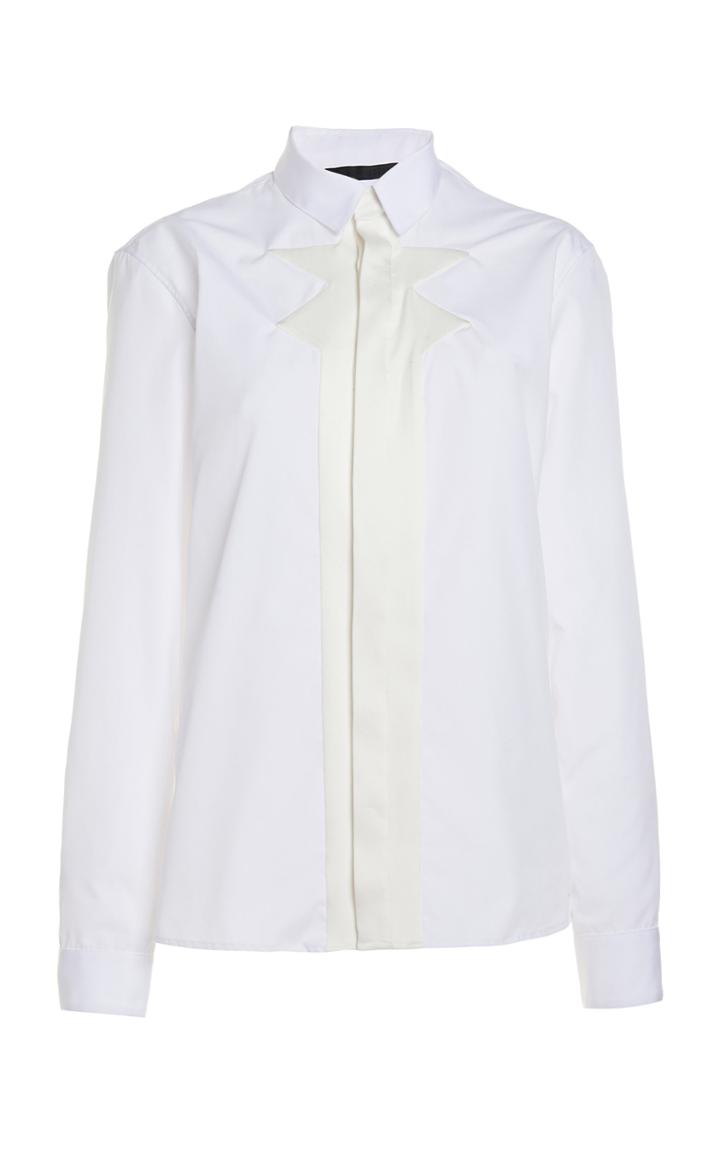 Moda Operandi Haider Ackermann Cotton-poplin Blouse