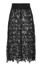 Fausto Puglisi Lace Midi Skirt