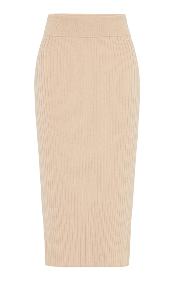 St. Agni Lia Stretch-knit Midi Skirt
