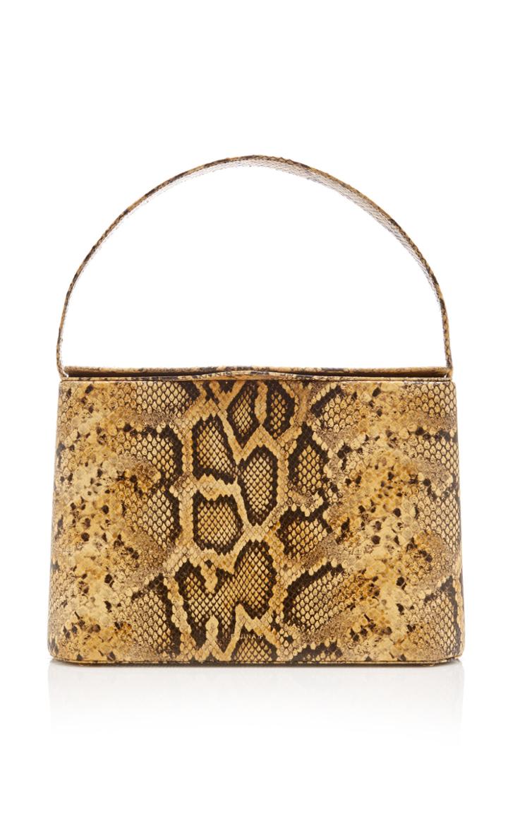 Rejina Pyo Felix Snake-effect Leather Bag