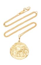 Moda Operandi Azlee Elefante Large Diamond Coin Necklace