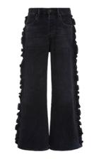 Citizens Of Humanity Sara Wide Leg Side Seam Ruffle