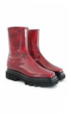 Moda Operandi Peter Do Brushed Leather Combat Boots