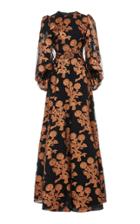Moda Operandi Andrew Gn Belted Floral Fil Coup Organza Gown