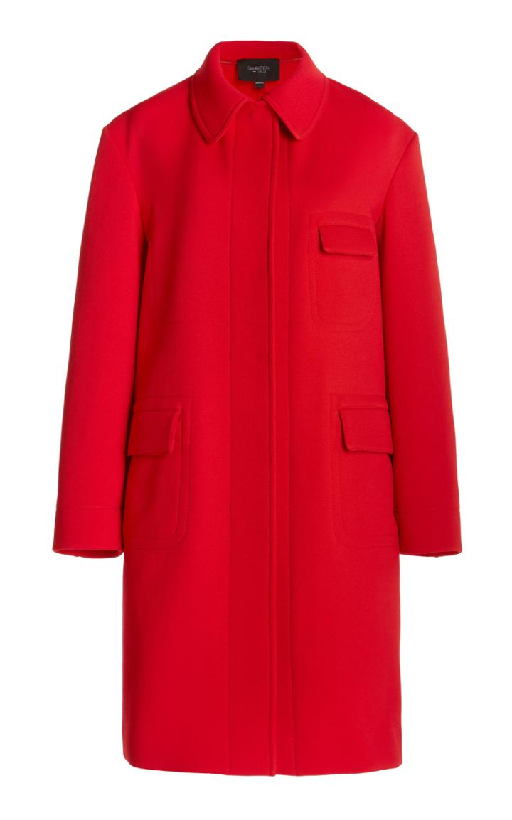 Moda Operandi Giambattista Valli Felt Long Coat