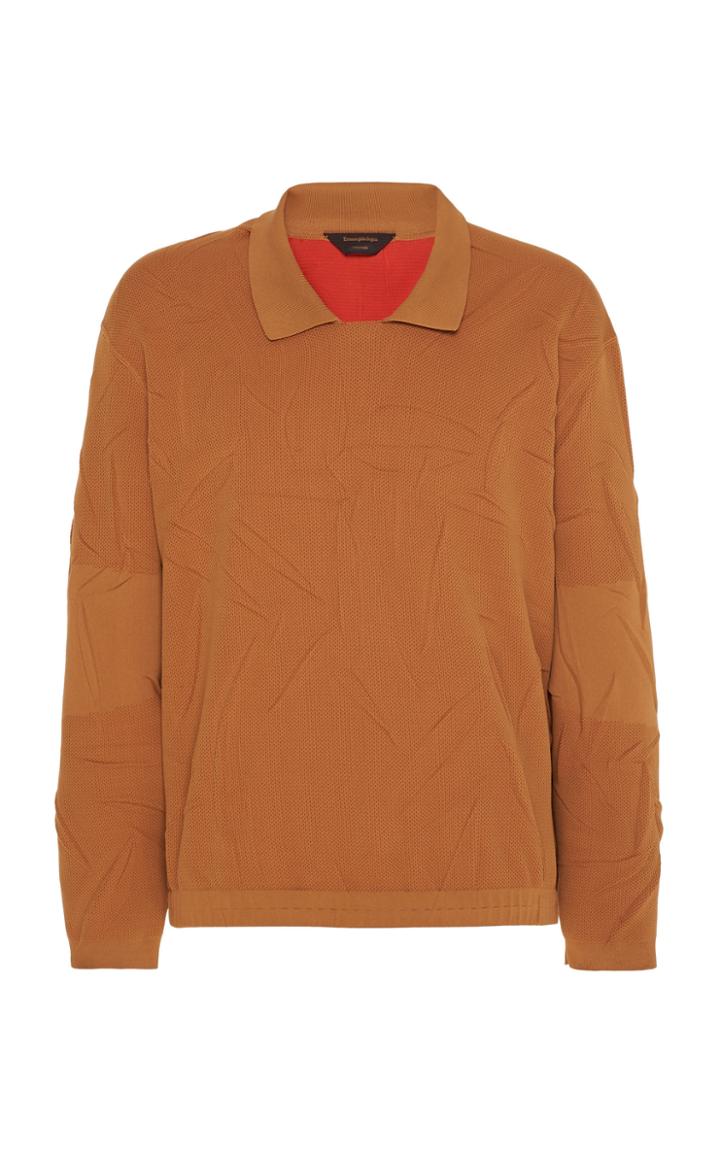 Ermenegildo Zegna Couture Xxx Piquet Knitted Polo