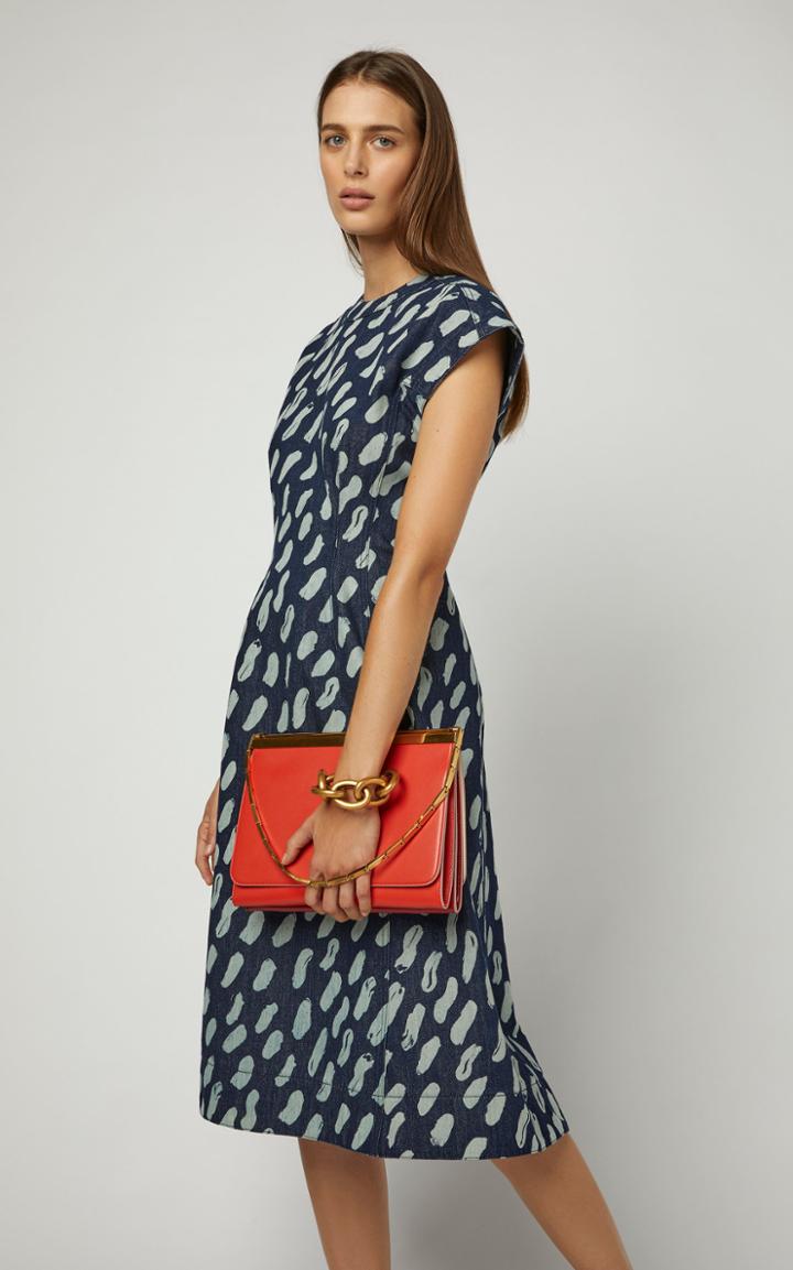 Marni Printed Denim Dress