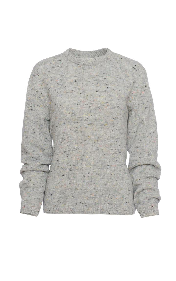 Moda Operandi Brandon Maxwell Speckled Cashmere-blend Crewneck Sweater