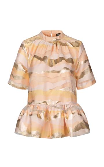 Moda Operandi Stine Goya Tolu Printed Cady Top