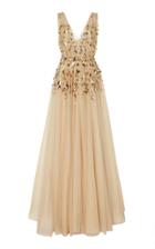Jenny Packham Melody Sequined Tulle Gown