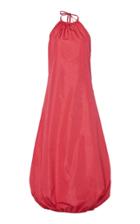 Moda Operandi Rowen Rose Gathered Moir Maxi Dress Size: 32