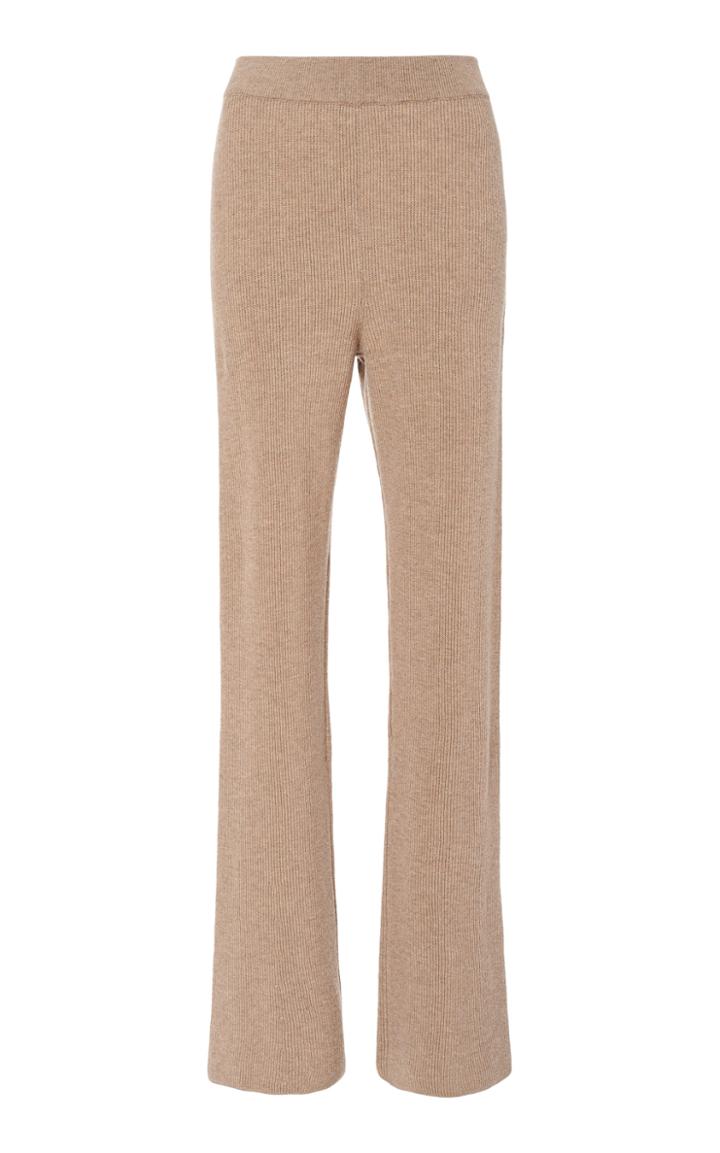 Nanushka Leba High-waisted Ribbed Pants