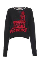 Emilio Pucci Graphic Long Sleeve Sweater