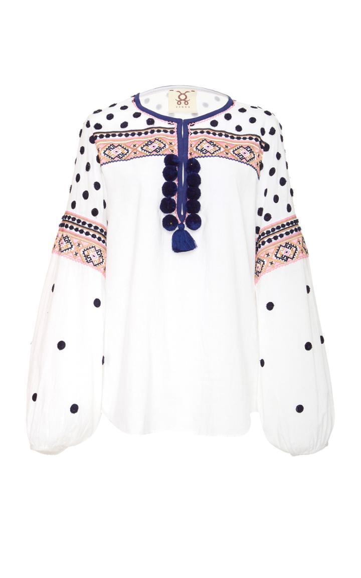 Figue Savannah Balloon Sleeve Top