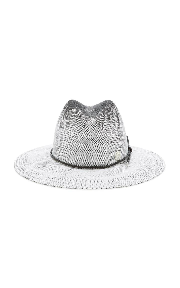 Maison Michel Zango Sun-bleached Straw Hat