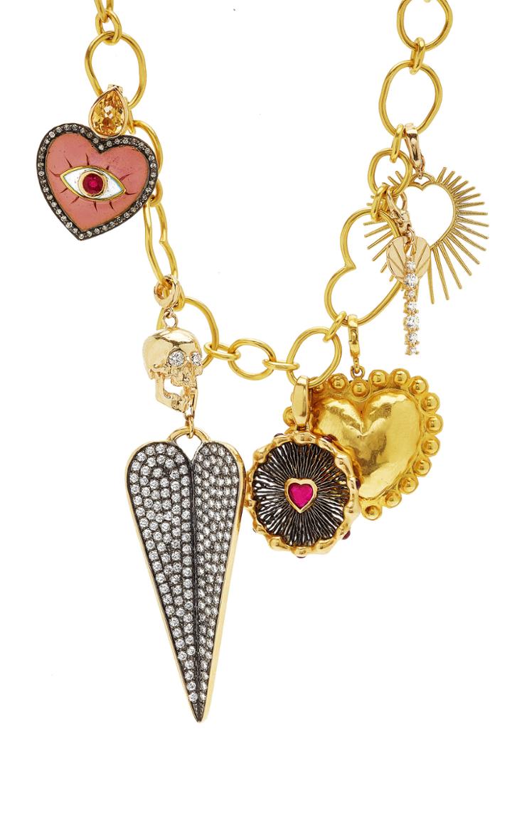Moda Operandi Have A Heart X Muse Heart Charms Necklace