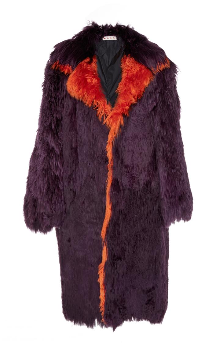 Marni Alpaca Fur Coat