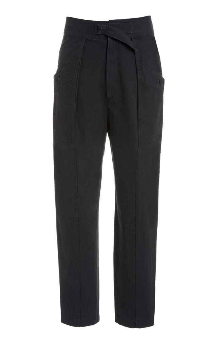 Isabel Marant Toile Zilyae Cotton Cargo Pants