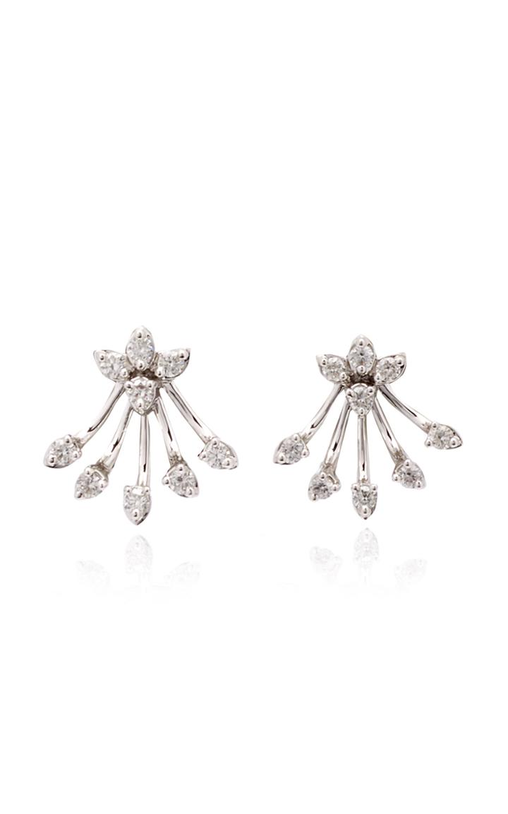Hueb Exclusive 18k White Gold And Diamond Earrings