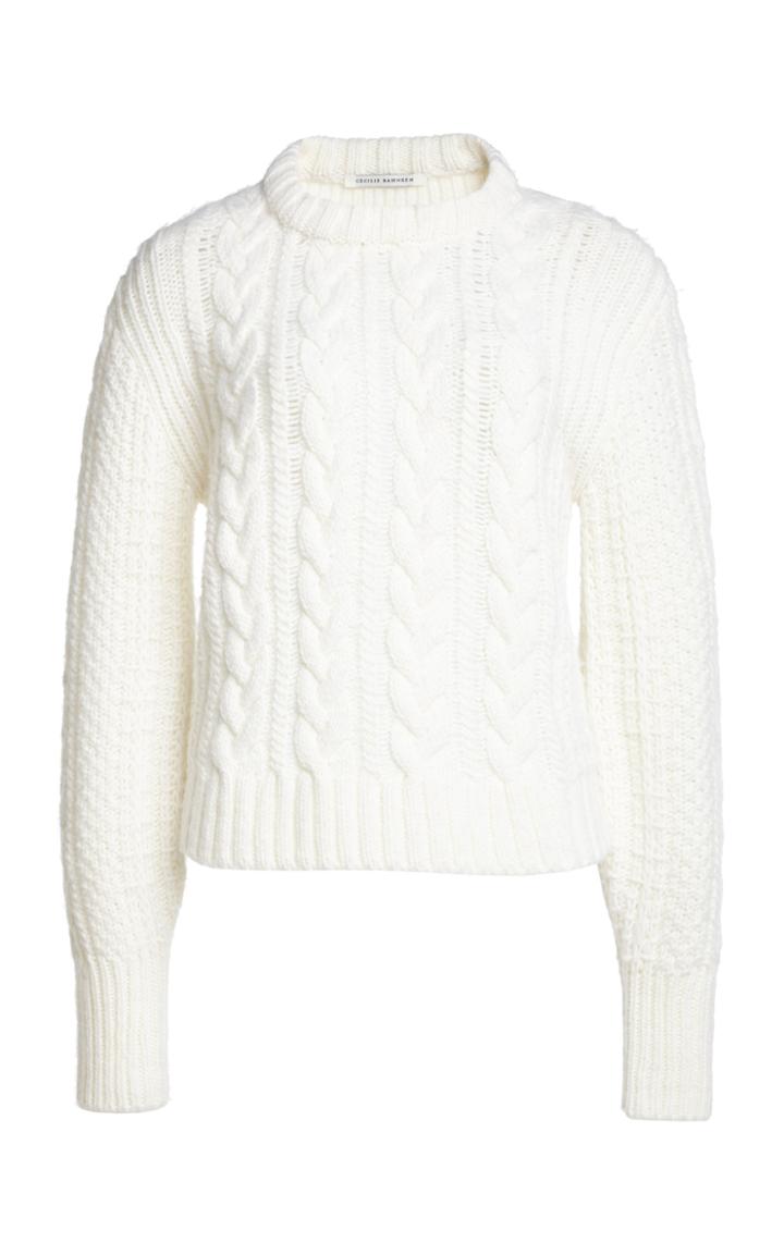 Moda Operandi Cecilie Bahnsen Larissa Cable-knit Sweater