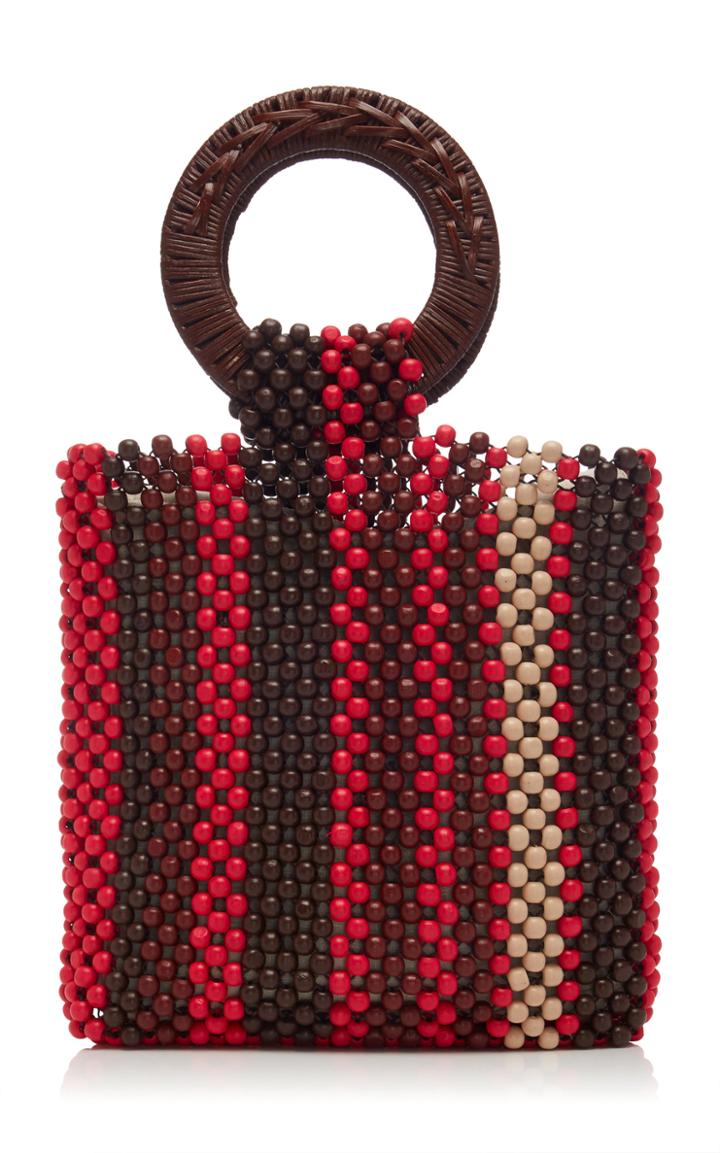 Ulla Johnson Medium Arusi Wooden Bead Bag
