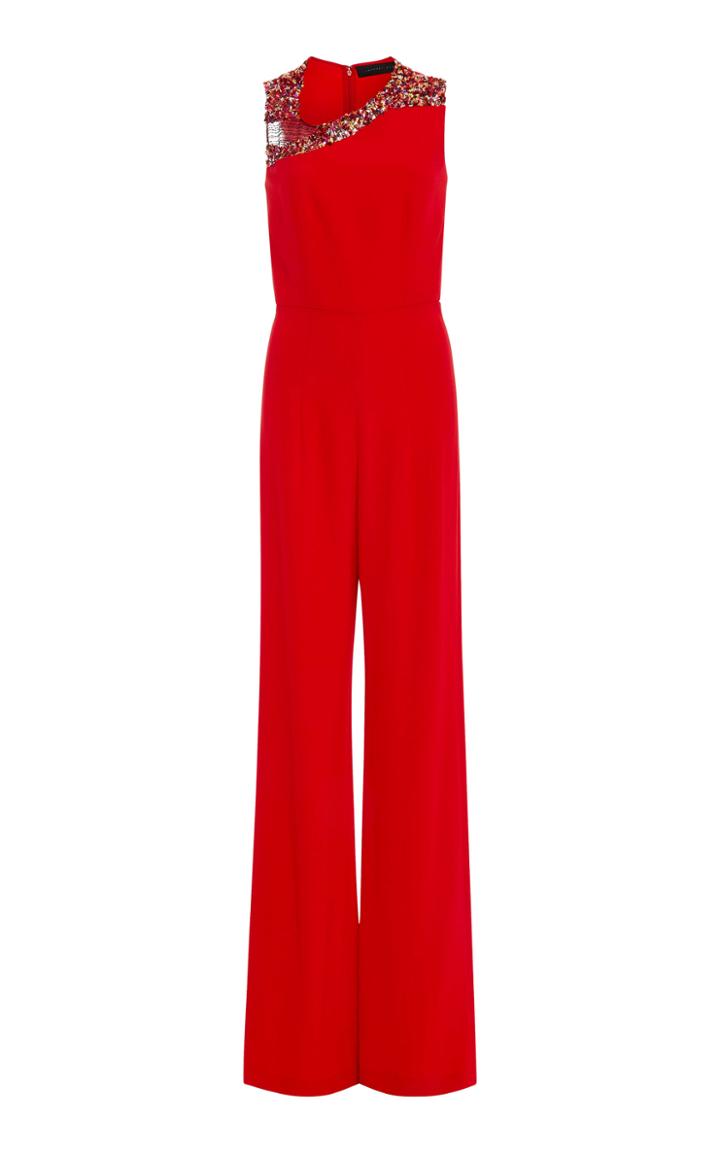 Jeffrey Dodd Embellished Lace Jumpsuit