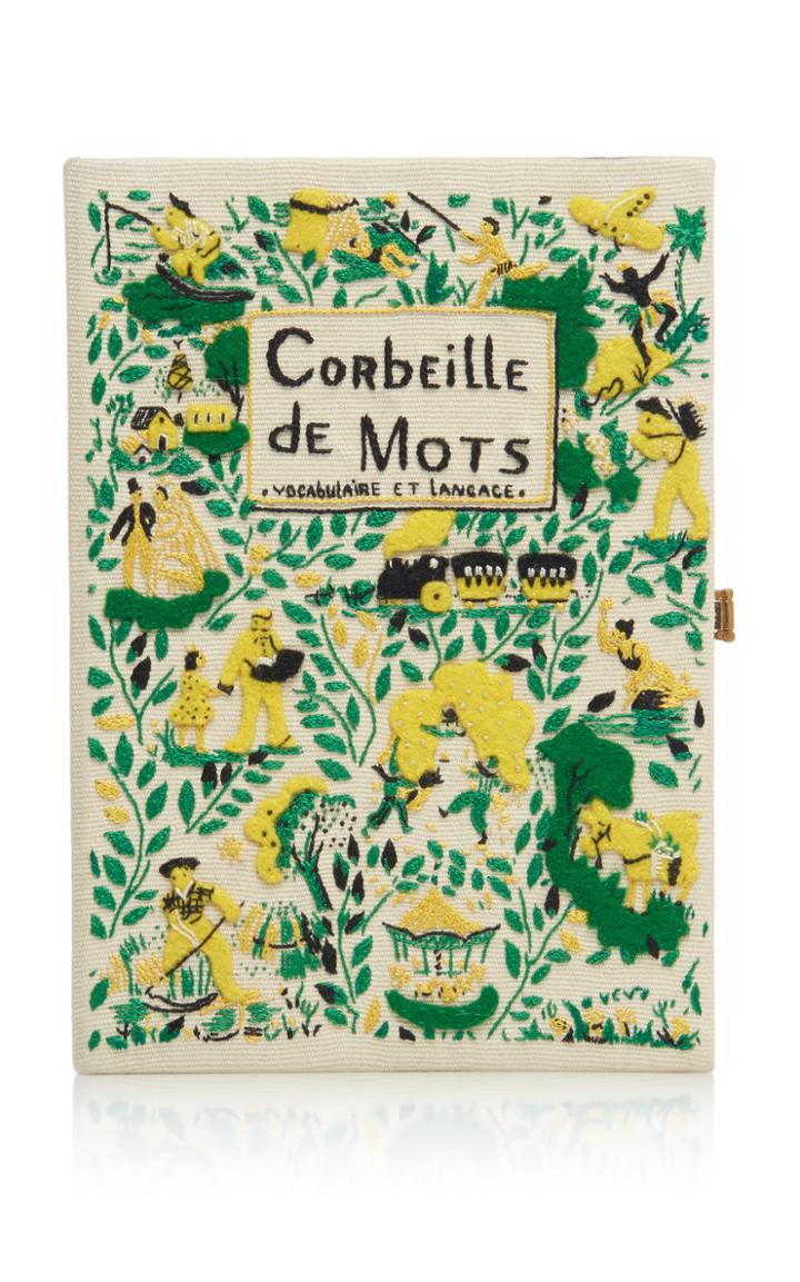 Olympia Le-tan Corbeille De Mots Clutch