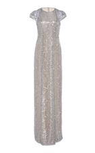 Galvan Estrella Cap Sleeve Dress