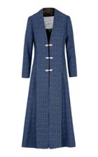 Moda Operandi Giuliva Heritage The Isidora Jacquard Wool-cashmere Coat