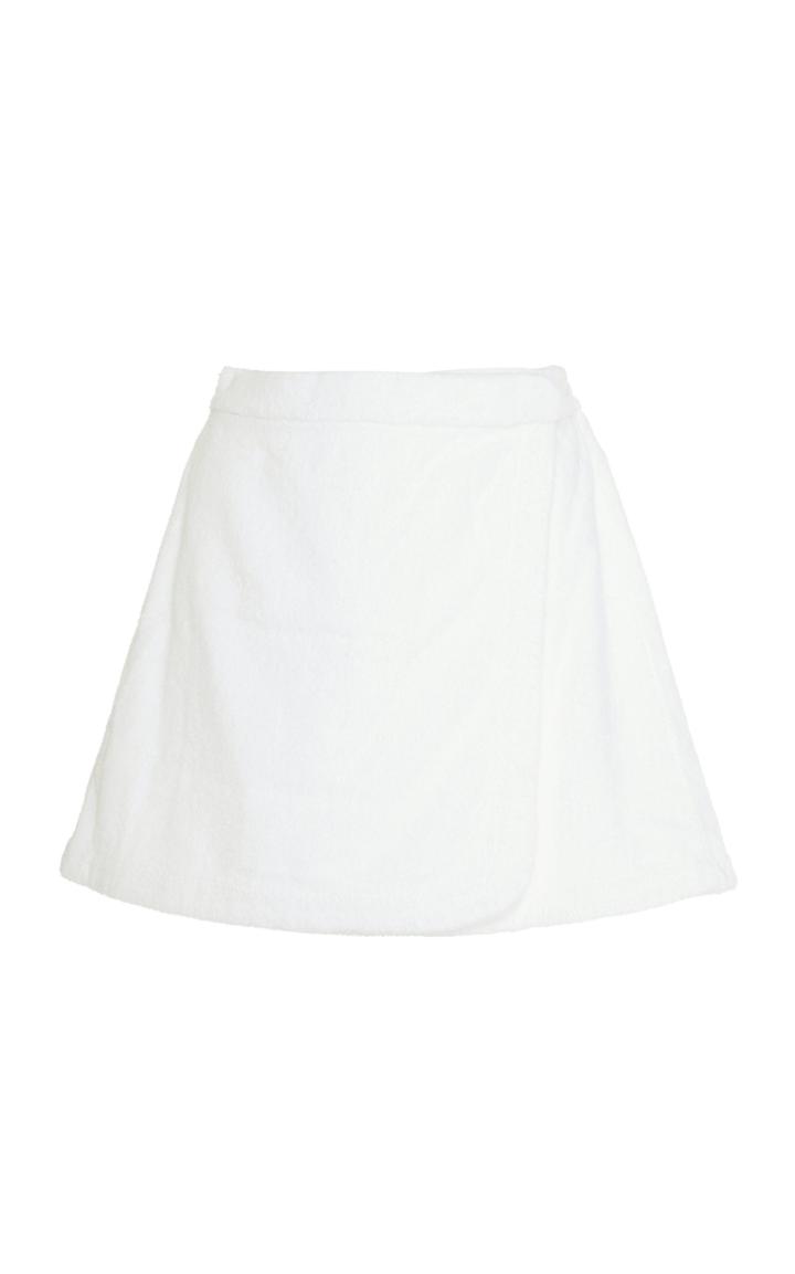 Terry Terry Wrap Skirt