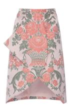 Christopher Kane Velcro Opening Silk Skirt