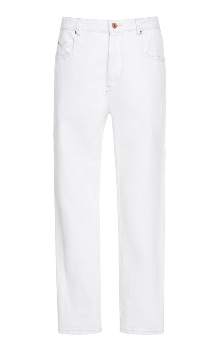 Isabel Marant Toile Neaj Mid-rise Straight-leg Jeans