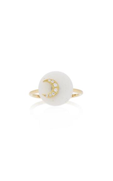 Noush Jewelry Coexist Moon On Agate Ring