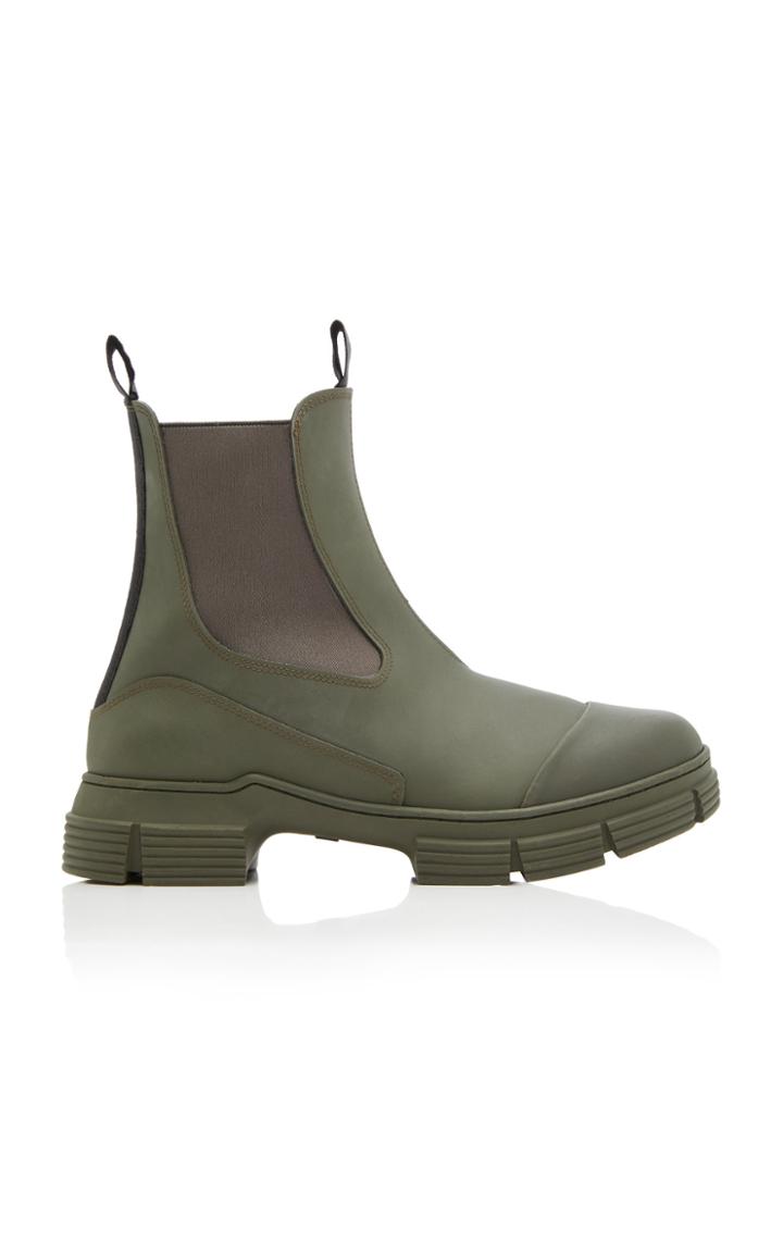 Ganni Rubber Chelsea Boots