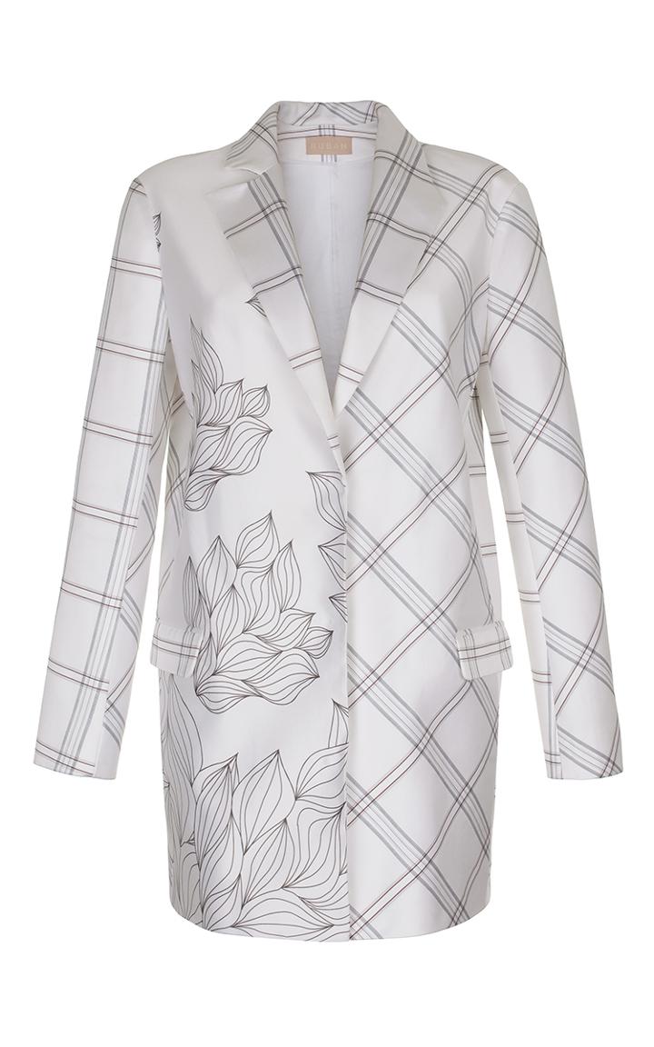 Ruban Mixed Print Jacket