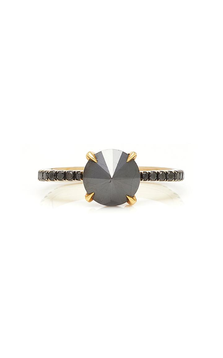 Ara Vartanian 18k Gold And Black Diamond Ring