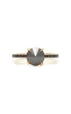 Ara Vartanian 18k Gold And Black Diamond Ring