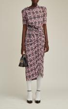 Moda Operandi Y/project Convertible Cutout Jersey Argyle Midi Dress