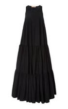Michael Kors Collection Ruffle Trapeze Dress