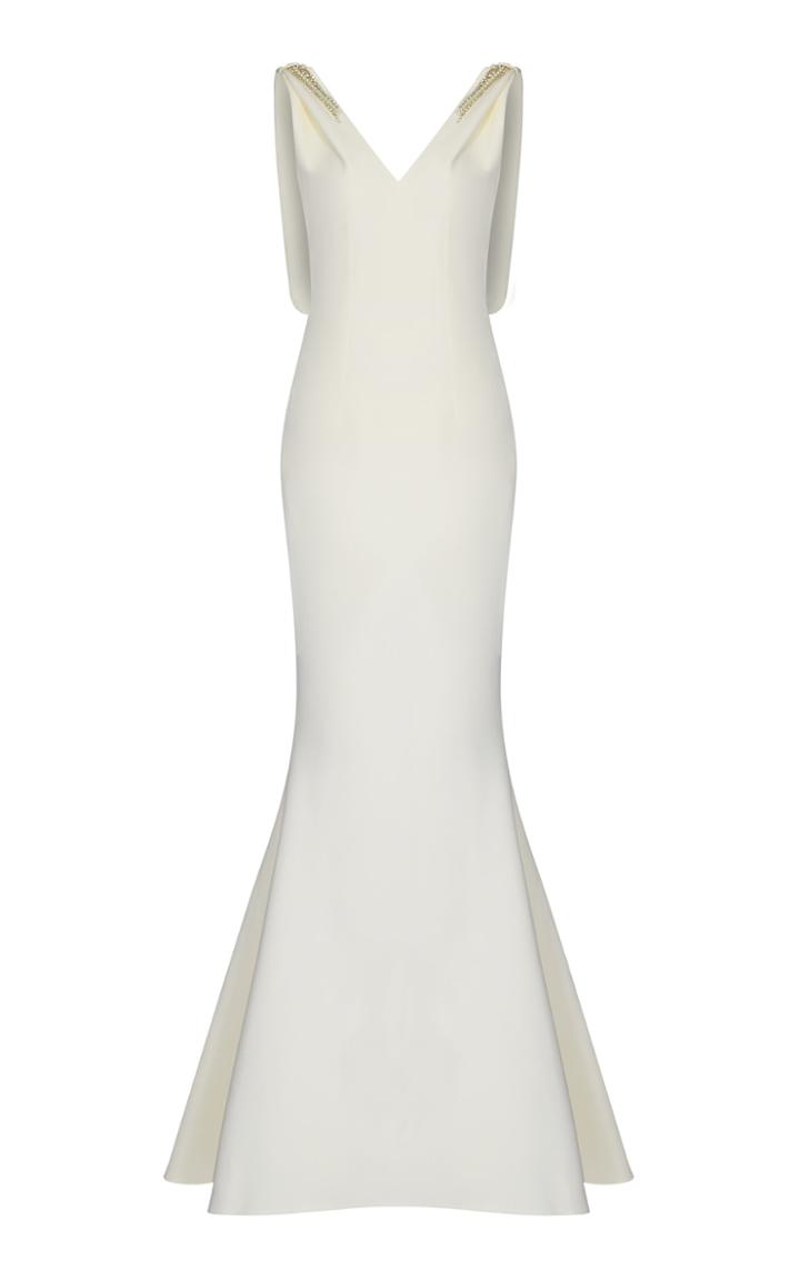 Moda Operandi Safiyaa Serenity Heavy Crepe Dress