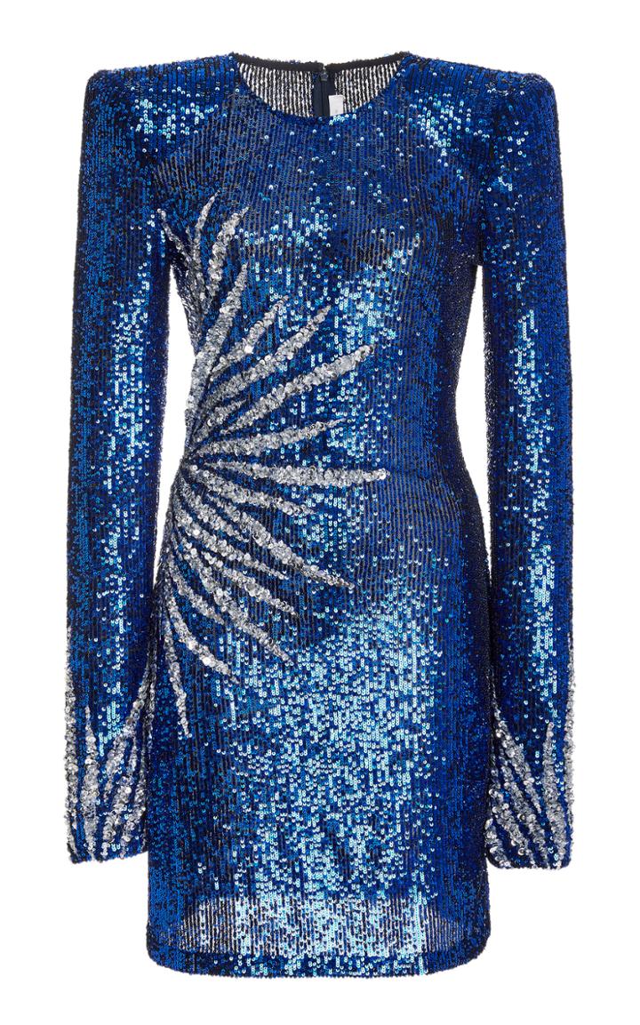 Moda Operandi Naeem Khan Embroidered Sequin Dress