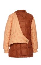 Marta Jakubowski Peony Short Wrap Puffer Jacket